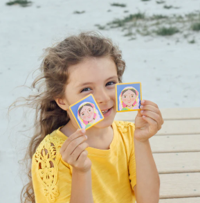 Games: I Never Forget a Face Memory Game - Ages 3+