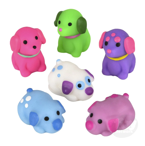 Gummy Mochi Dogs: 1.5" Squishies Assorted - Ages 3+