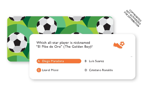 Games Room Soccer Trivia