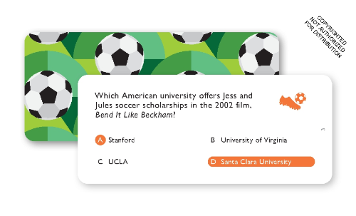 Games Room Soccer Trivia