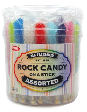 Rock Candy on a Stick - Ages 3+