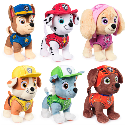 Paw Patrol Pup Pals 6" Plush Toy