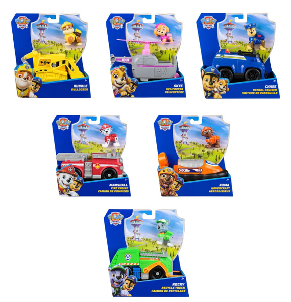Paw Patrol Pup Pals Vehicle with Character Figure