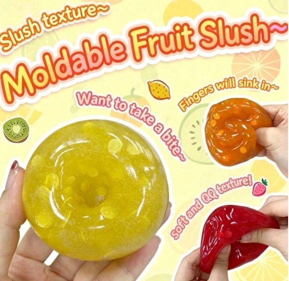 Coconut Oil Squishy Slushy Balls