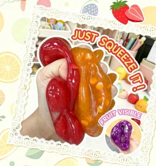 Coconut Oil Squishy Slushy Balls