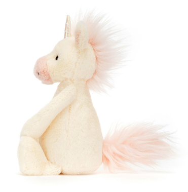 JC: Bashful Unicorn: Multiple Sizes Available - Ages 12mths+