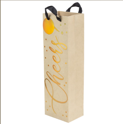 Gift Bag: Paper Trendz Bottle Cheers
