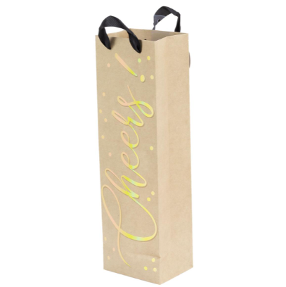 Gift Bag: Paper Trendz Bottle Cheers