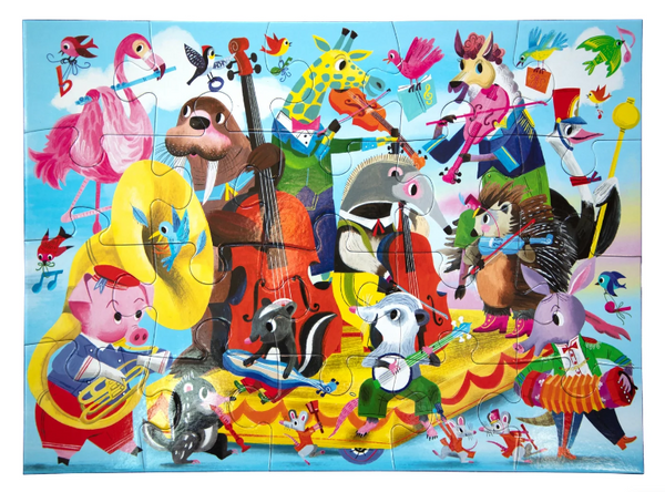 20pc Puzzle: Musical Band - Ages 3+