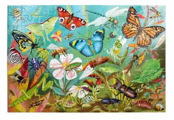 100pc Puzzle: Love of Bugs - Ages 5+