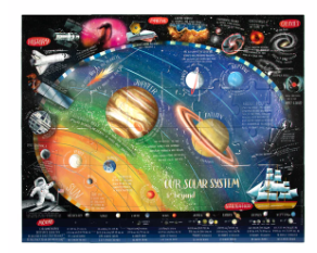 48pc Puzzle: Solar System & Beyond - Ages 4+