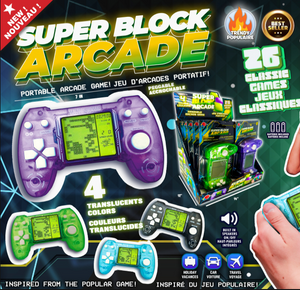 Super Block Handheld Arcade - Ages 5+