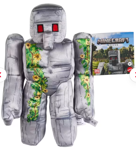 Minecraft Movie 8" Plush: Assorted Styles - Ages 3+