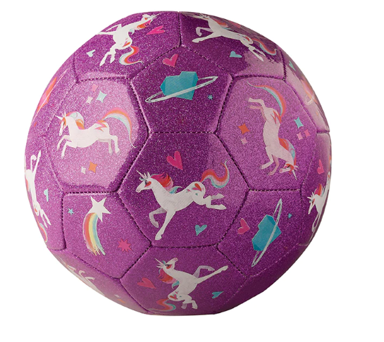 Soccer Ball: Glitter, Size 3: Multiple Styles Available - Ages 4+
