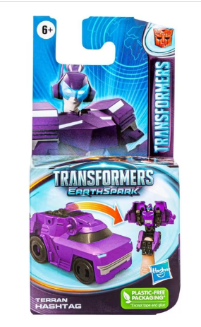 Transformers: EarthSpark Finger Warrior Figure: Multiple Styles Available - Ages 6+