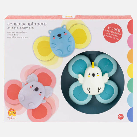 Sensory Spinners - Aussie Animals - Ages 6m+