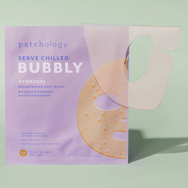 Served Chilled: Bubbly Hydrogel Brightening Face Mask - Single Pack