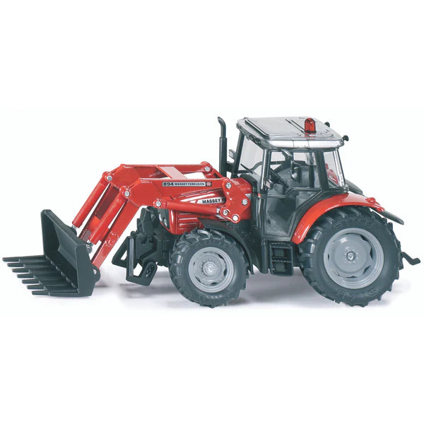 Siku: Massey Ferguson With Front Loader - Toy Vehicle - Ages 3+