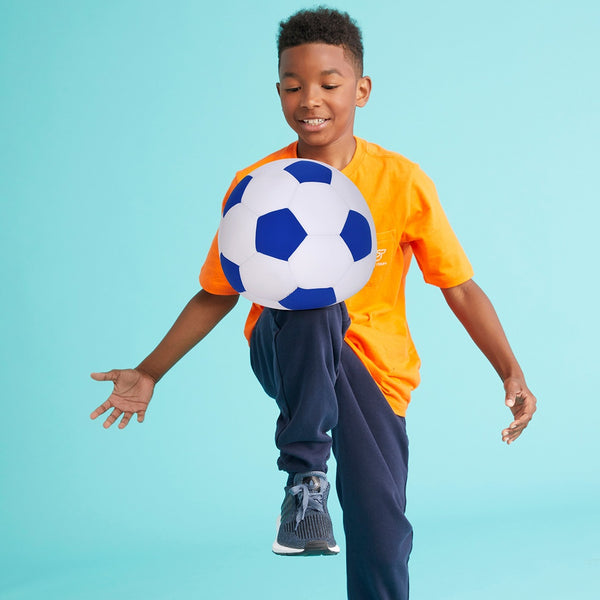 Soccer Ball  3D Microbead Plush Pillow