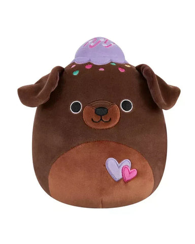 Squishmallow 5": Rico Chocolate Brownie Dog - Ages 3+