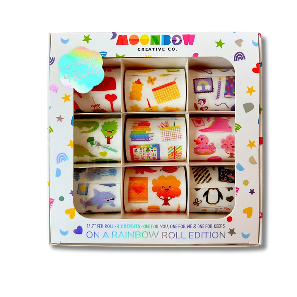 Sticker Roll Box: On a Rainbow Edition - Moonbow