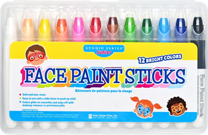 Studio Series Junior: Face Paint Sticks, Set of 12 - Ages 3+