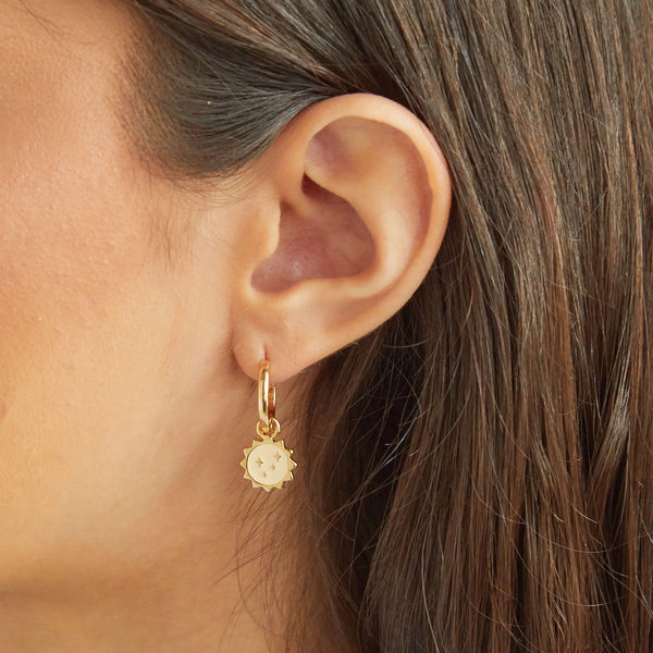 Earrings: Sunkiss - Gold or Silver