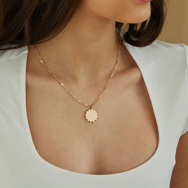 Necklace: Sunkiss - Gold or Silver