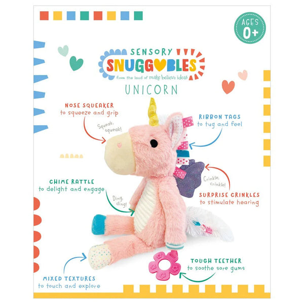 Super Sensory Snuggable Unicorn - Ages 0+