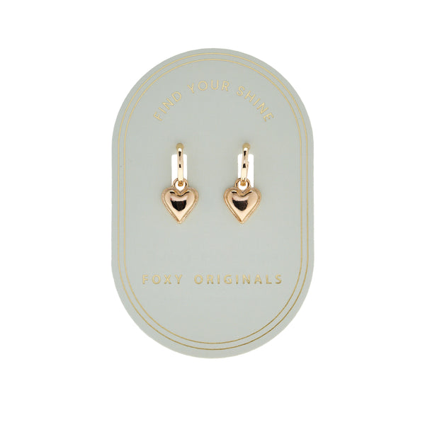 Earrings: Sweetheart - Gold