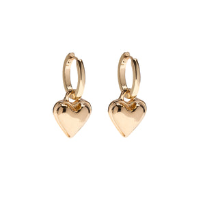 Earrings: Sweetheart - Gold