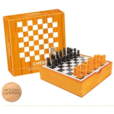 Tactic Classic: Wooden Chess - Ages 7+
