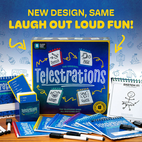 Telestrations 8 Player 2nd Edition -  Ages 10+