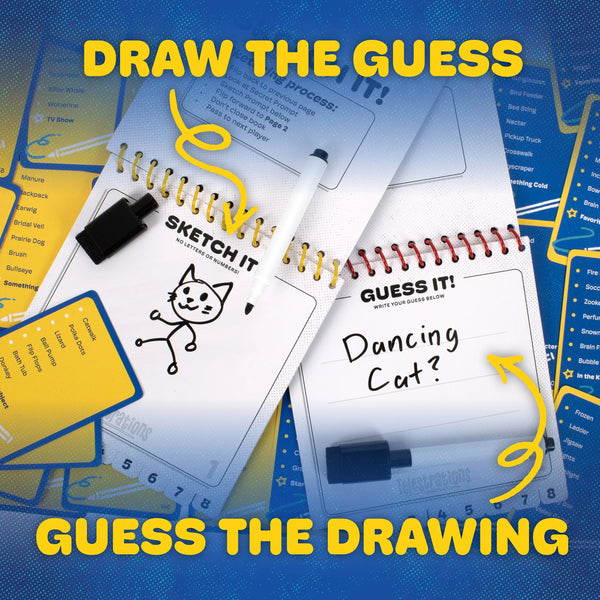 Telestrations 8 Player 2nd Edition -  Ages 10+