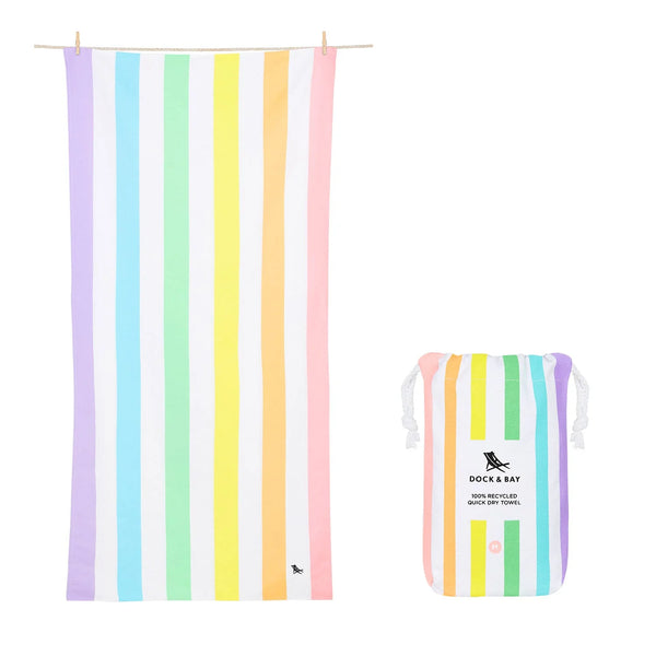 Dock & Bay: Quick Dry Towel Extra Large Towel - Multiple Colours Availble