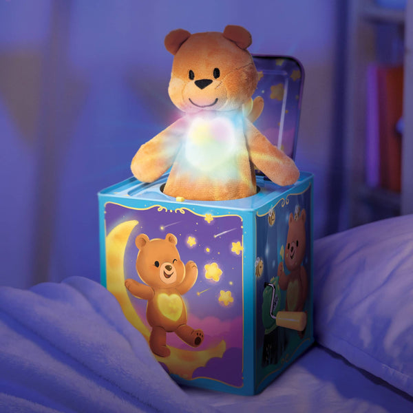 SCHY: Teddy Bear Pop n Glow  - Ages 18m+