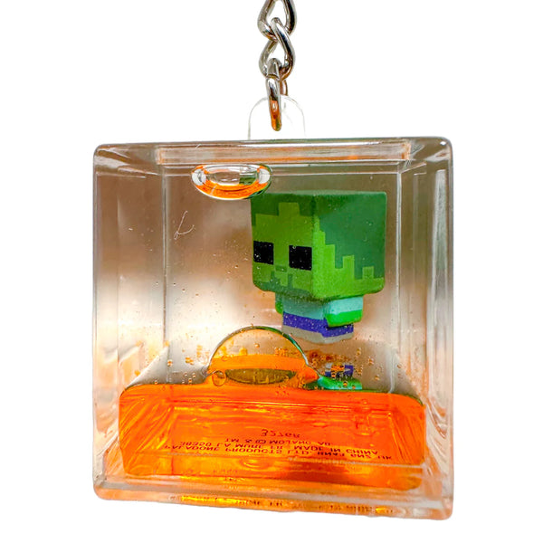 Minecraft Tsunameez Keychain Figure: Multiple Styles Available - Ages 5+