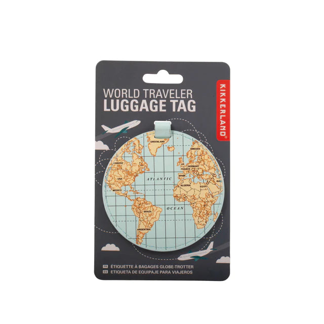 KL: World Traveler Luggage Tag