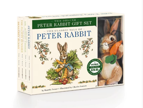 The Peter Rabbit Deluxe Plush Gift Set - Ages 3+