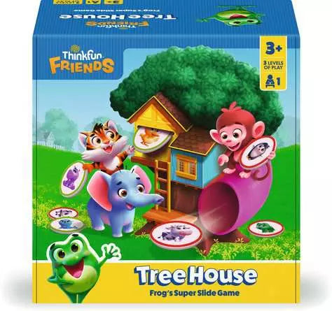 Think Fun Friends Tree House Frog's Super Slide Game