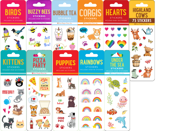 PPP: Sticker Sets Assorted - Ages 3+