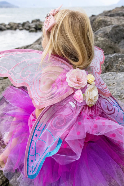 GP: Pink and Blue Fairy Blossom Wings - Ages 3+