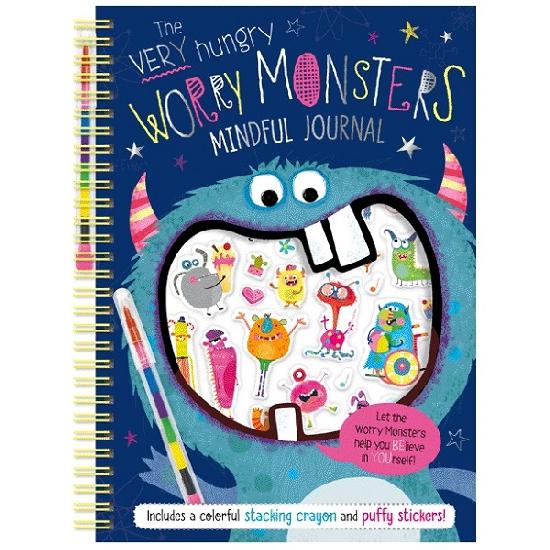 The Very Hungry Worry Monsters Mindful Journal - Ages 4+