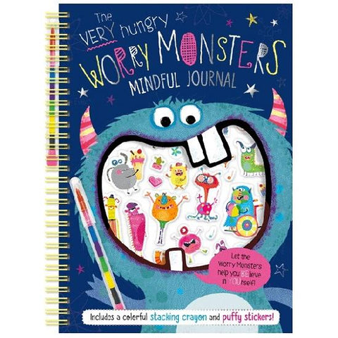 The Very Hungry Worry Monsters Mindful Journal - Ages 4+