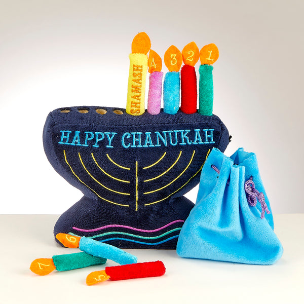 My Soft Menorah Set Plush - Ages 12mths+