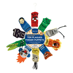 Passover: Ten Plague Finger Puppets - Ages 3+