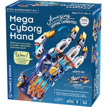 Mega Cyborg Hand - Ages 7+ with help -10+