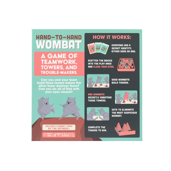 Hand To Hand Wombat Party Game