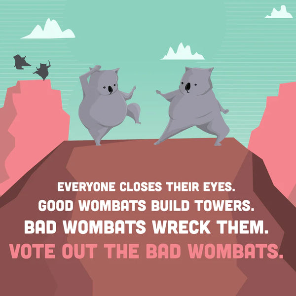 Hand To Hand Wombat Party Game