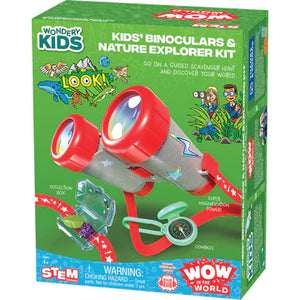 Kids' Binoculars & Nature Explorer Kit - Ages 6+